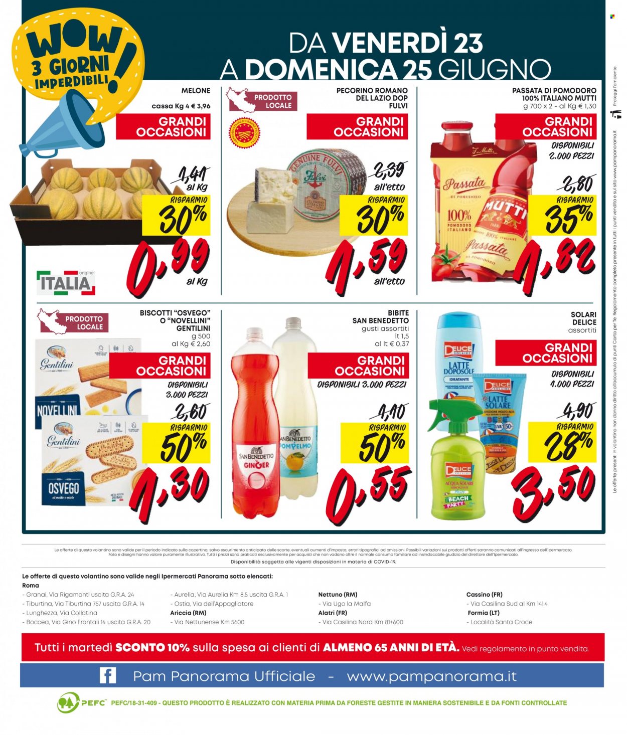 Volantino Panorama - 16/6/2023 - 29/6/2023. Pagina 24