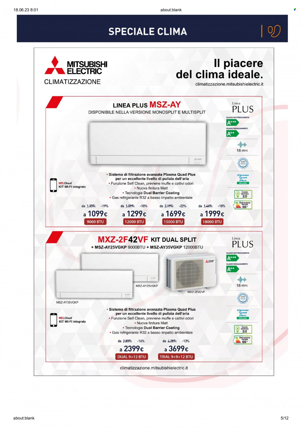 Volantino Unieuro - 26/5/2023 - 2/7/2023. Pagina 5