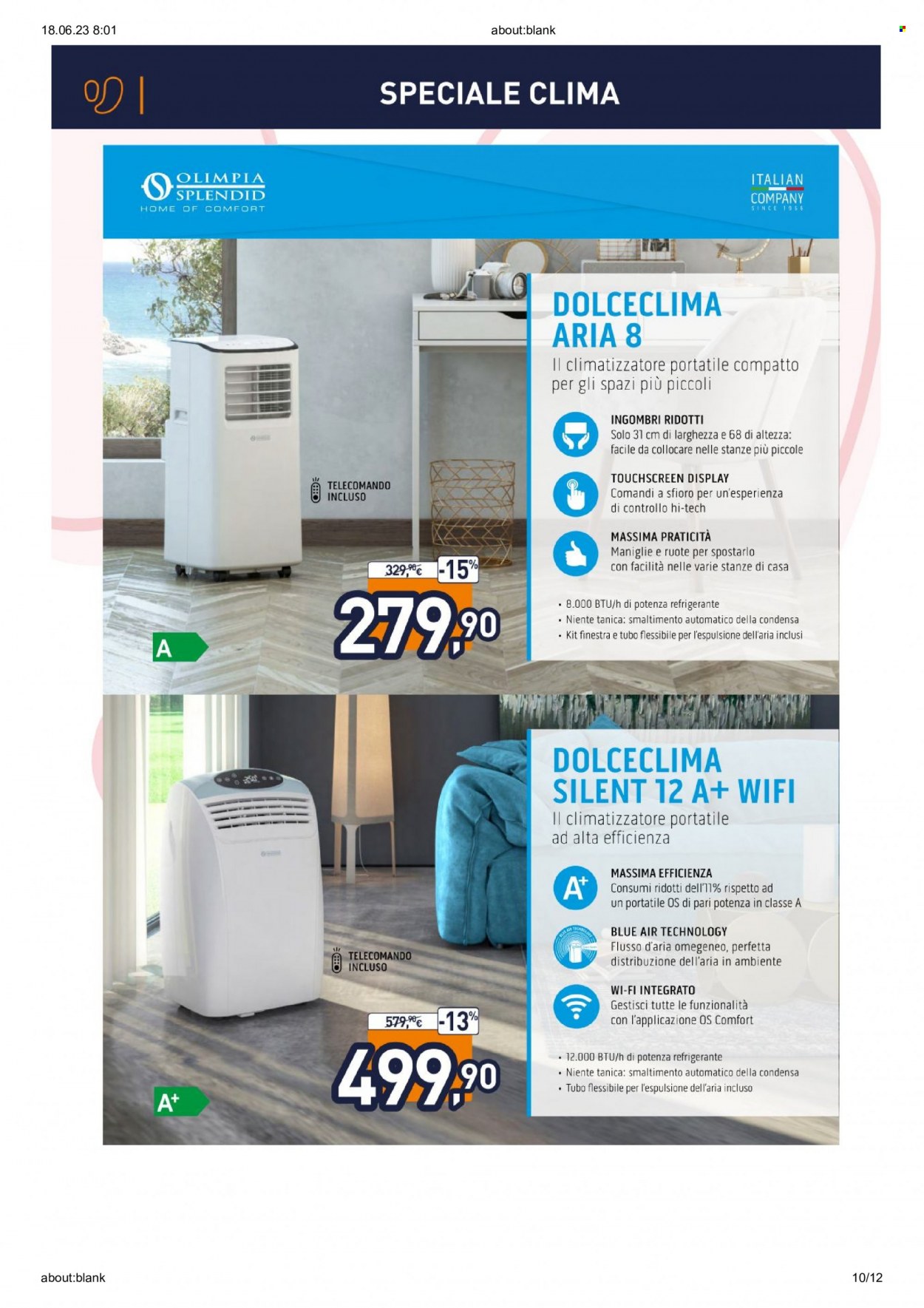 Volantino Unieuro - 26/5/2023 - 2/7/2023. Pagina 10