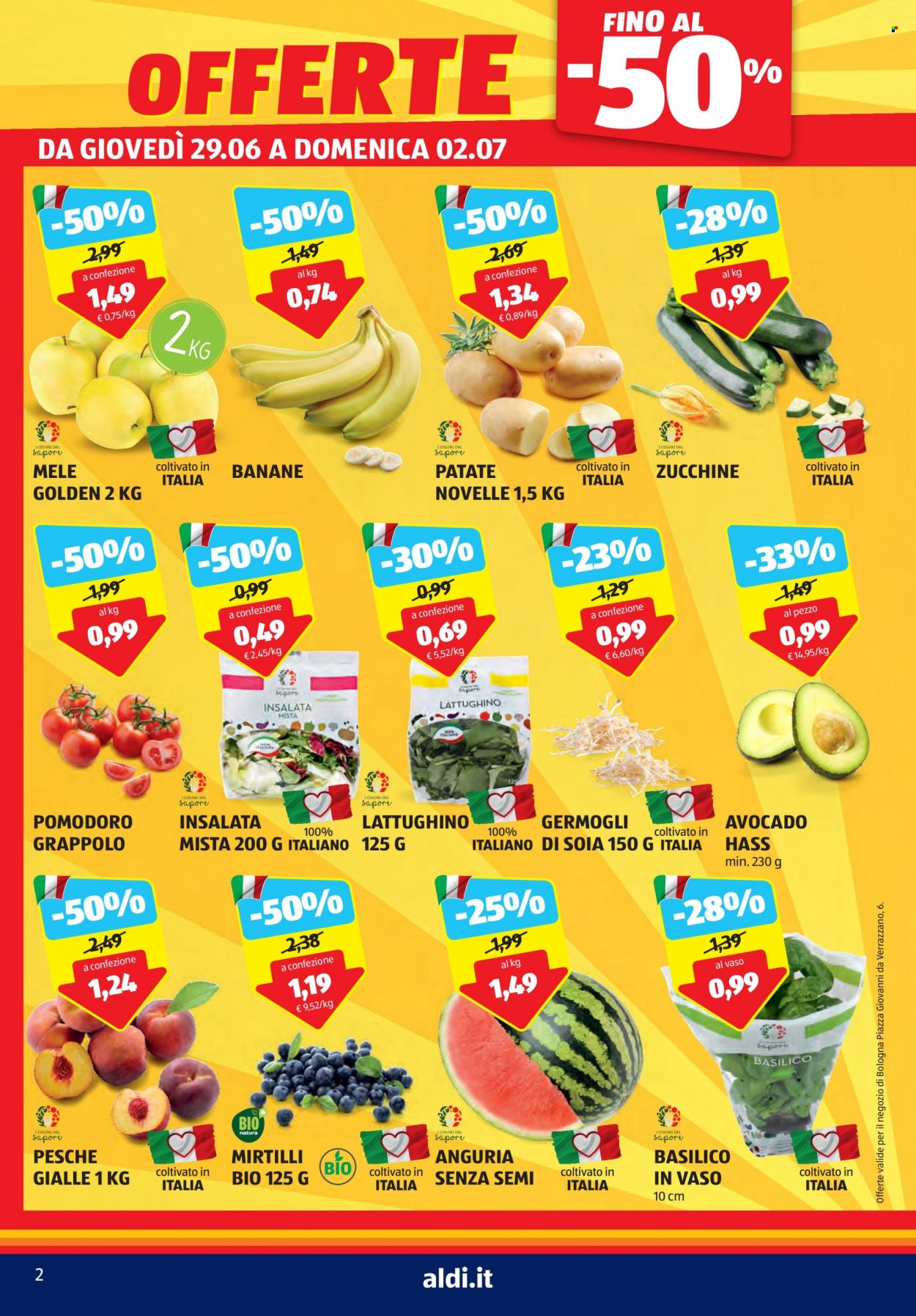 Volantino Aldi - 29/6/2023 - 2/7/2023. Pagina 2