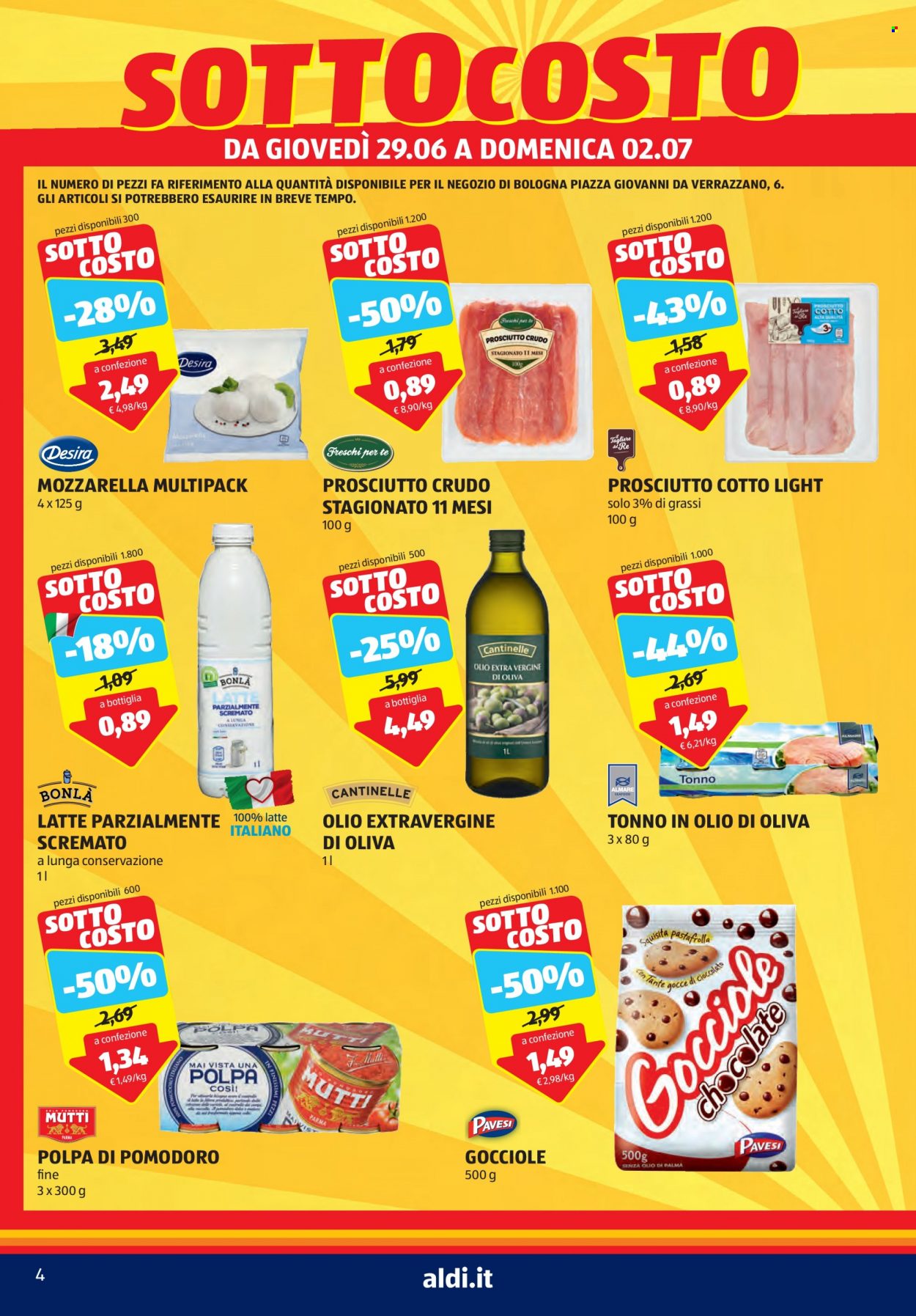 Volantino Aldi - 29/6/2023 - 2/7/2023. Pagina 4