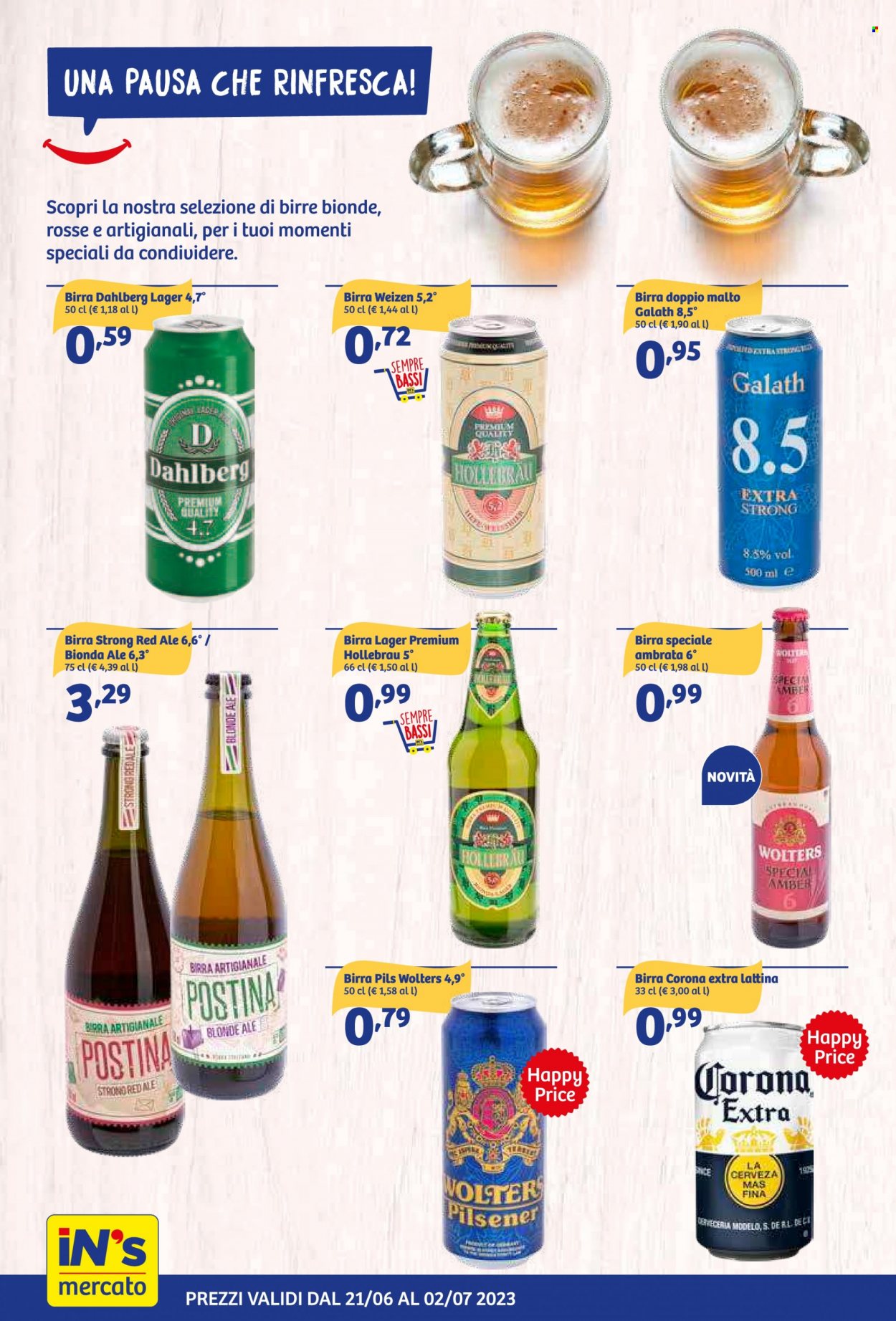Volantino iN's Mercato - 21/6/2023 - 2/7/2023. Pagina 8