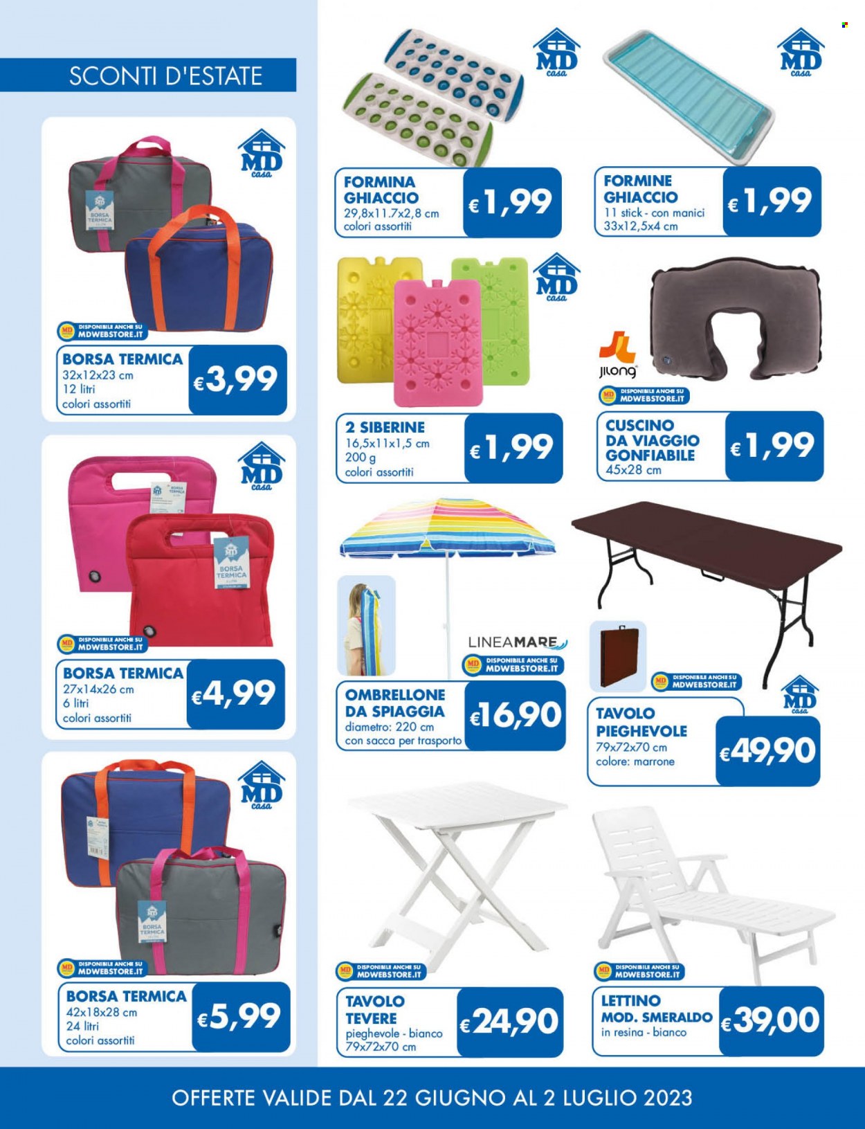 Volantino MD Discount - 22/6/2023 - 2/7/2023. Pagina 20