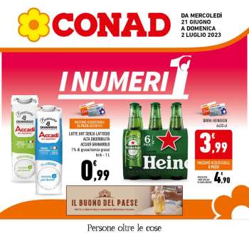 Volantino Conad - 21/6/2023 - 2/7/2023.