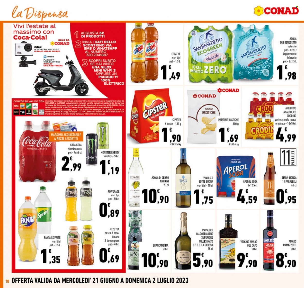 Volantino Conad - 21/6/2023 - 2/7/2023. Pagina 18