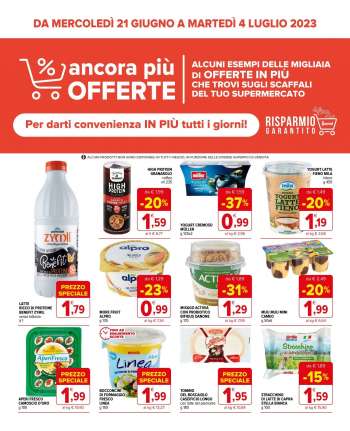 Volantino Iperal - 21/6/2023 - 4/7/2023.