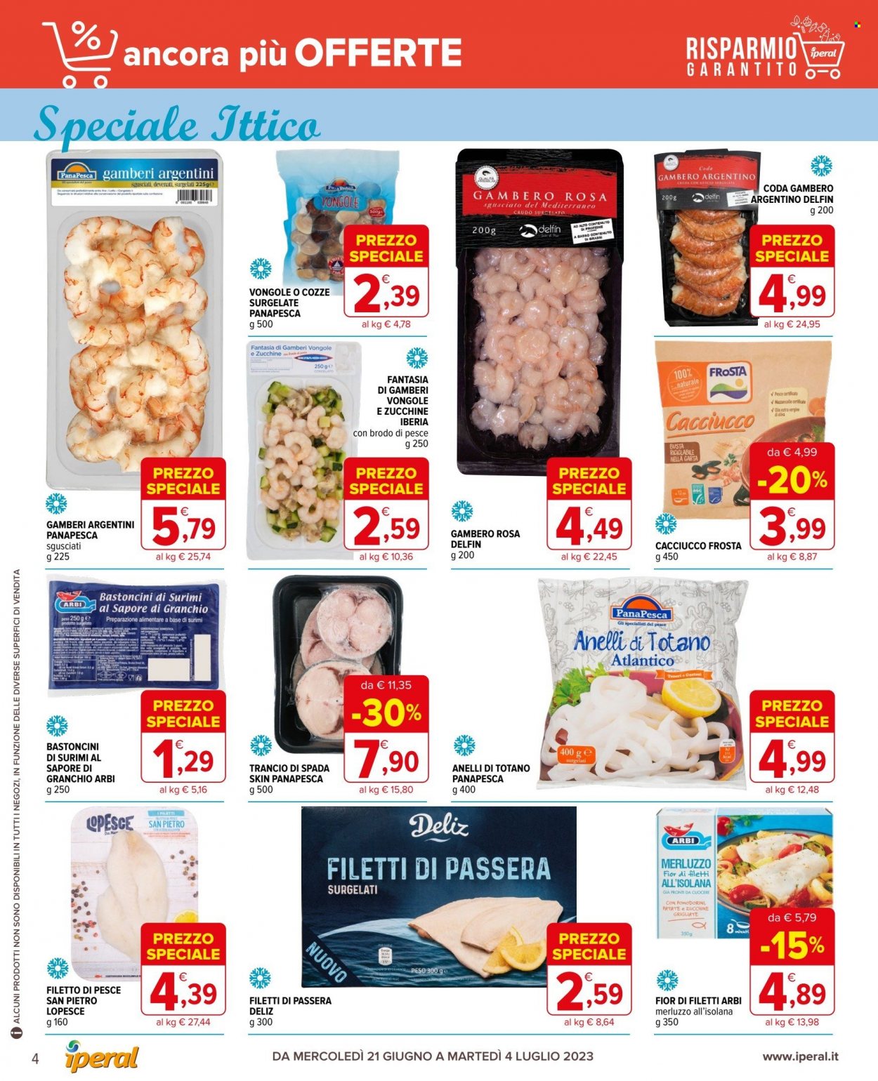 Volantino Iperal - 21/6/2023 - 4/7/2023. Pagina 4
