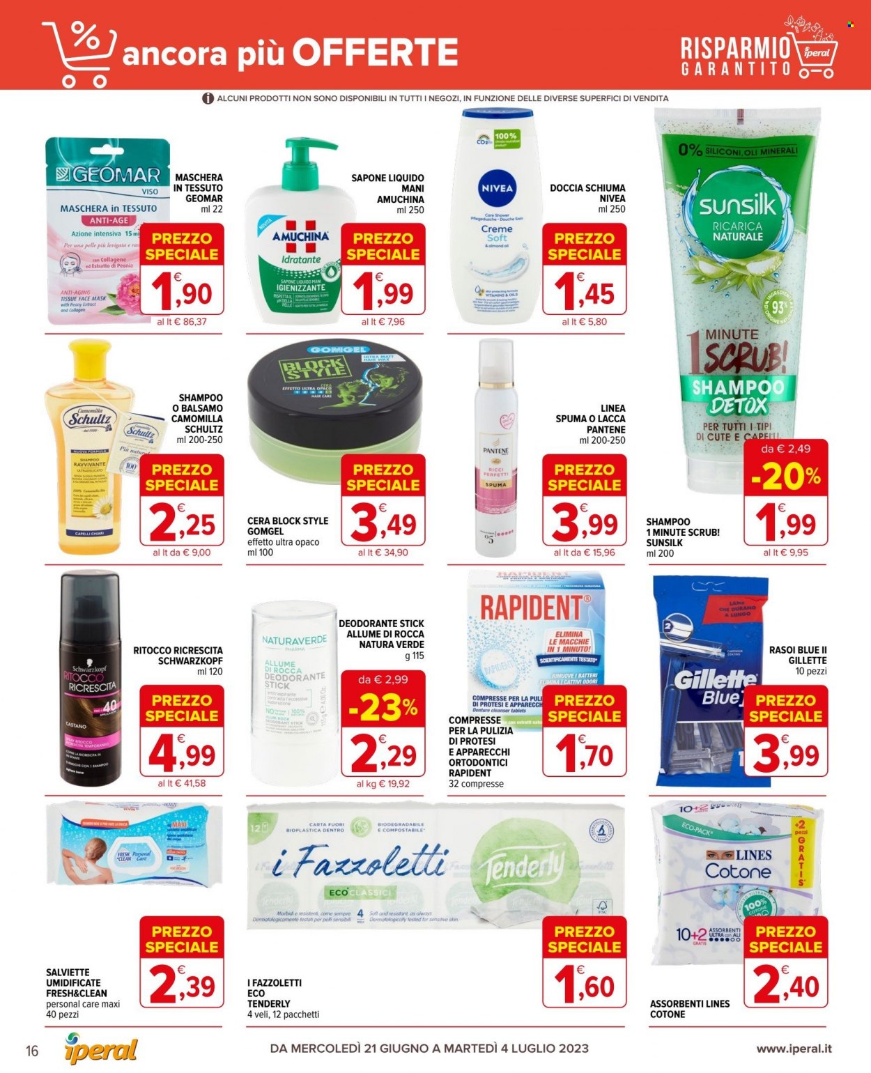Volantino Iperal - 21/6/2023 - 4/7/2023. Pagina 16