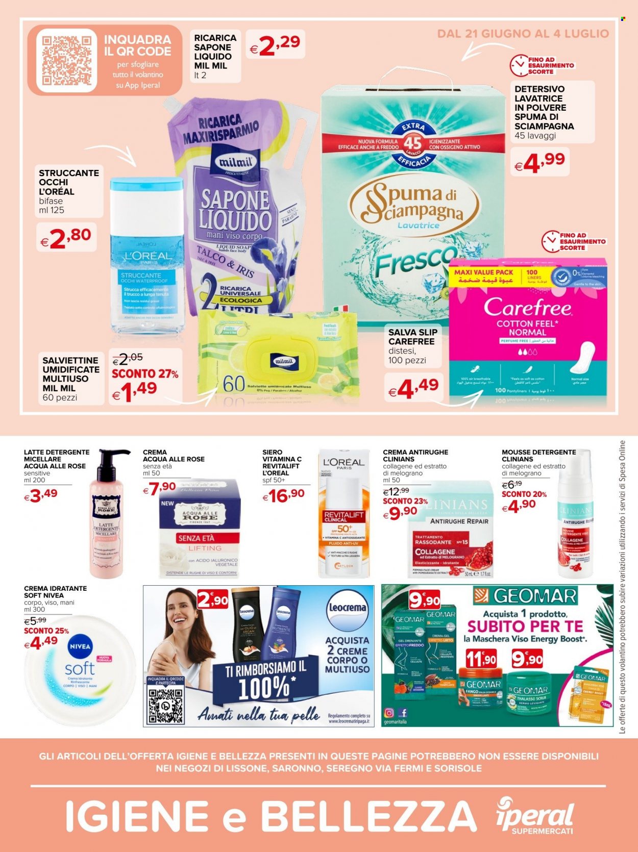 Volantino Iperal - 21/6/2023 - 4/7/2023. Pagina 1
