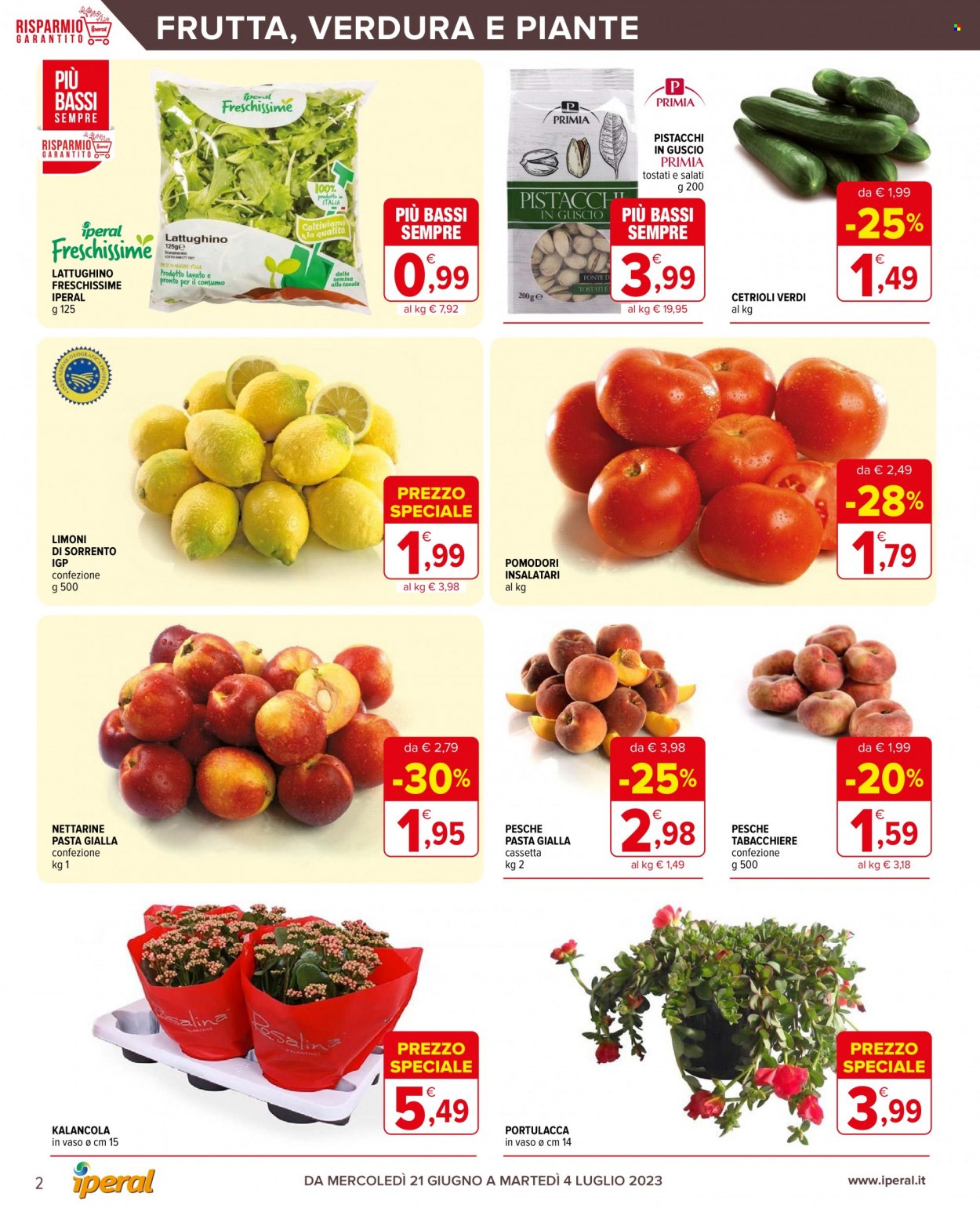 Volantino Iperal - 21/6/2023 - 4/7/2023. Pagina 2