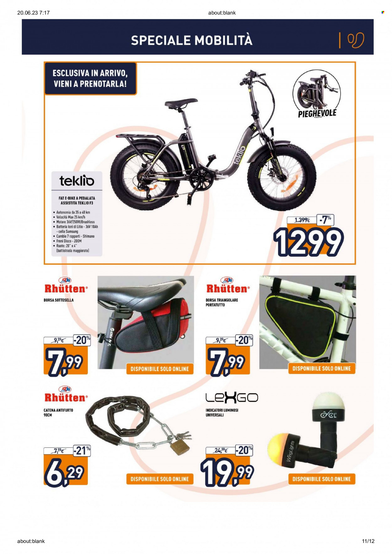 Volantino Unieuro - 19/6/2023 - 2/7/2023. Pagina 11