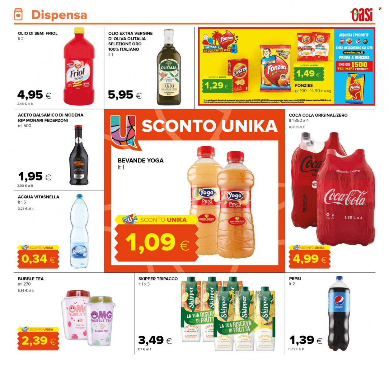 Volantino Oasi - 22/6/2023 - 5/7/2023. Pagina 21