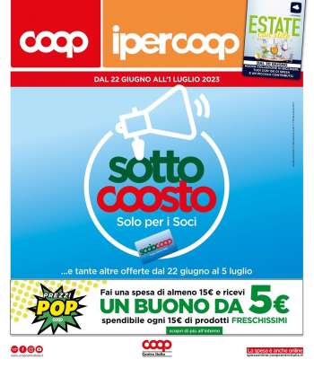 Volantino Coop - 22/6/2023 - 1/7/2023.
