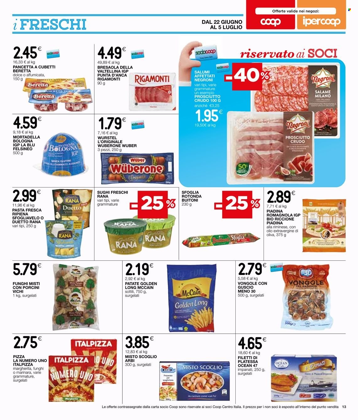 Leták Coop - 22.6.2023 - 1.7.2023. Strana 15