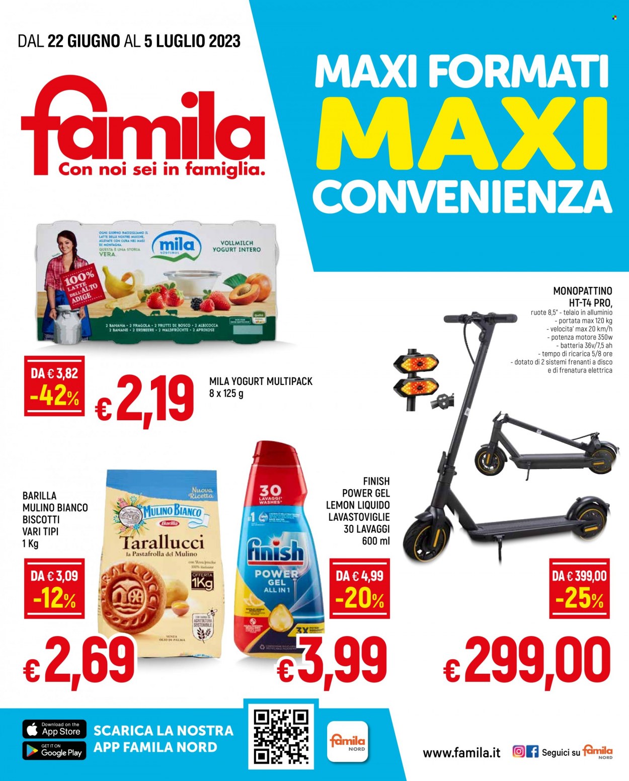 Volantino Famila - 22/6/2023 - 5/7/2023. Pagina 1
