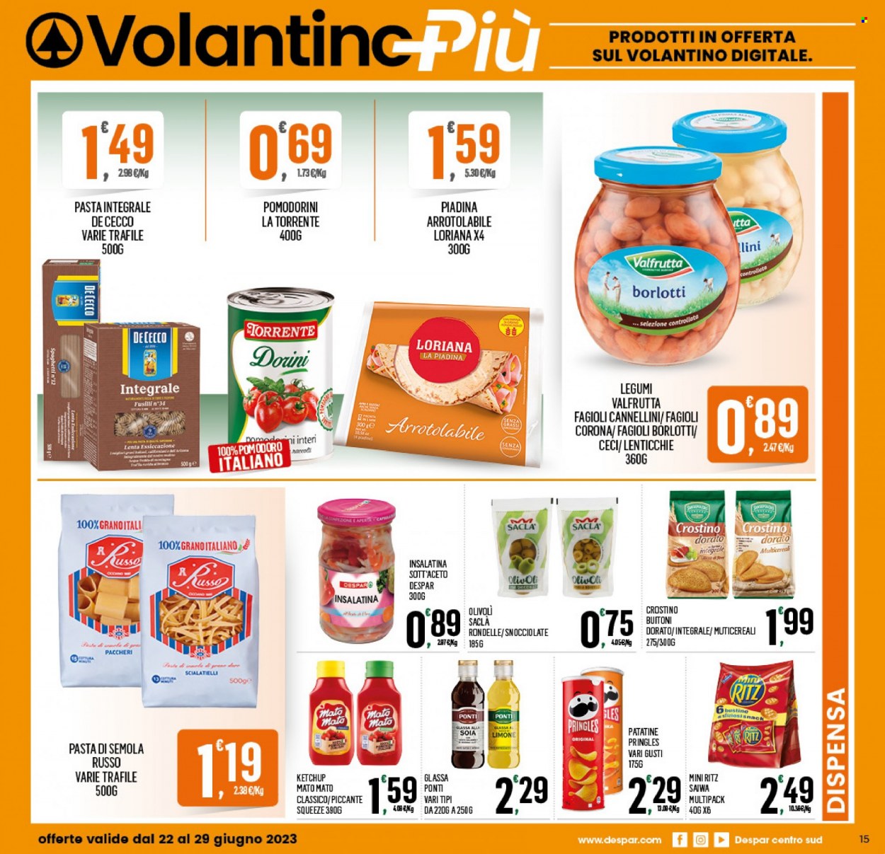 Volantino Despar - 22/6/2023 - 29/6/2023. Pagina 15