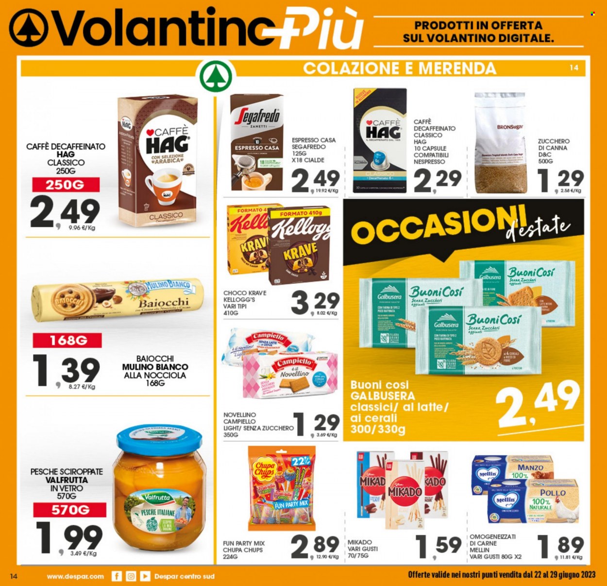Volantino Eurospar - 22/6/2023 - 29/6/2023. Pagina 14
