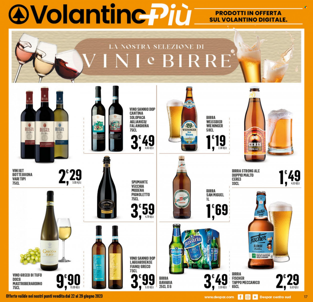 Volantino Eurospar - 22/6/2023 - 29/6/2023. Pagina 17