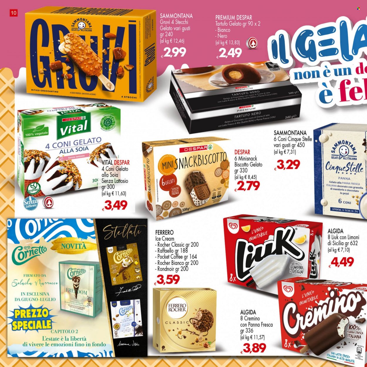 Volantino Eurospar - 22/6/2023 - 5/7/2023. Pagina 10