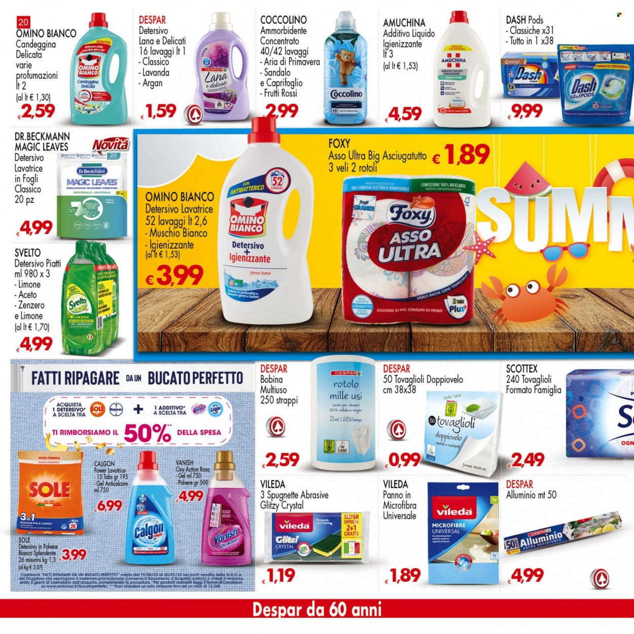 Volantino Eurospar - 22/6/2023 - 5/7/2023. Pagina 20
