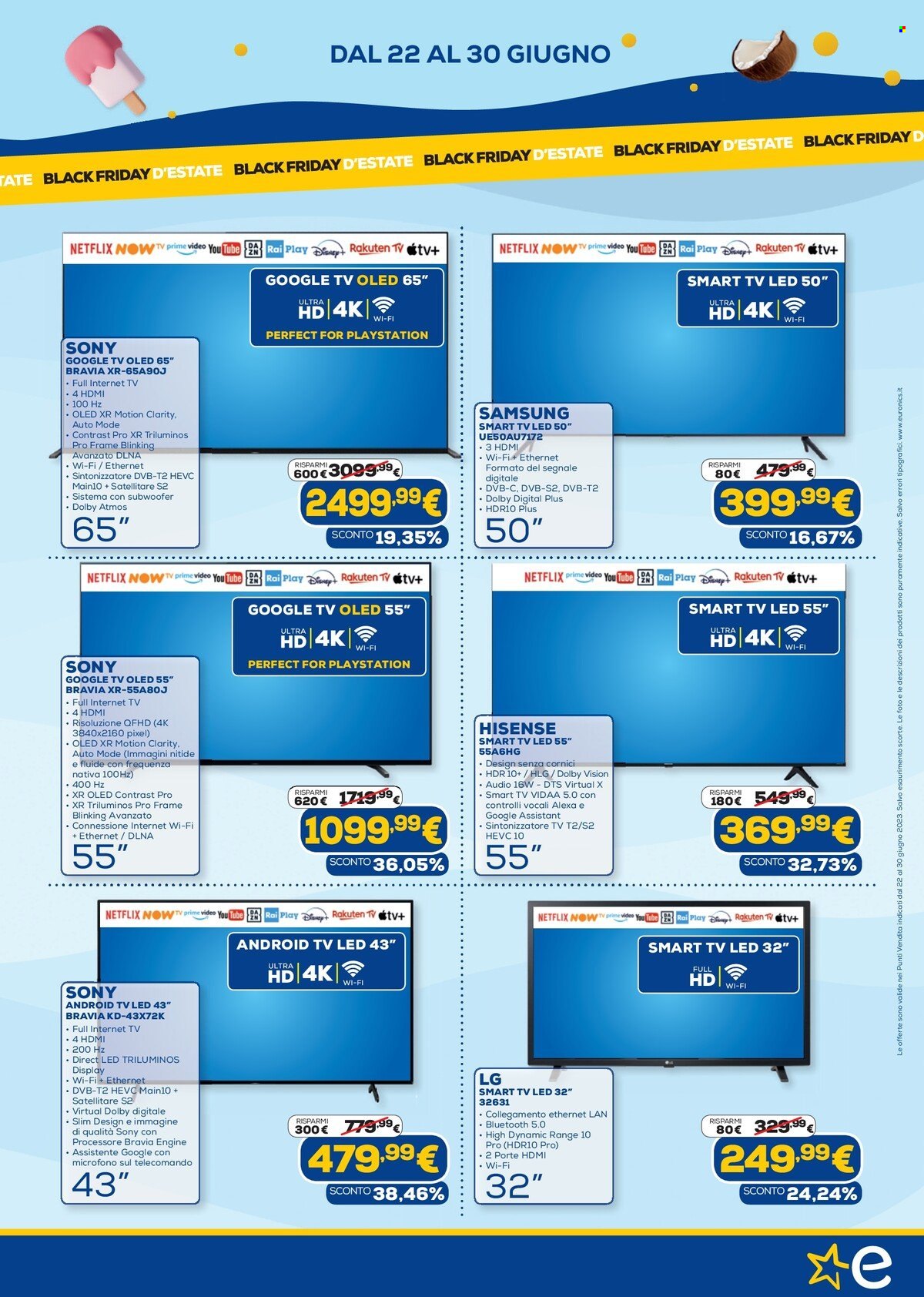 Volantino Euronics - 22/6/2023 - 30/6/2023. Pagina 3