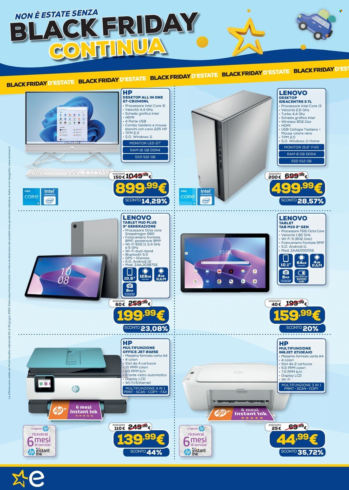 Volantino Euronics - 22/6/2023 - 30/6/2023. Pagina 6