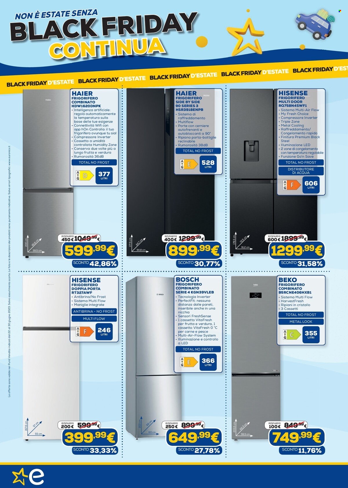 Volantino Euronics - 22/6/2023 - 30/6/2023. Pagina 16