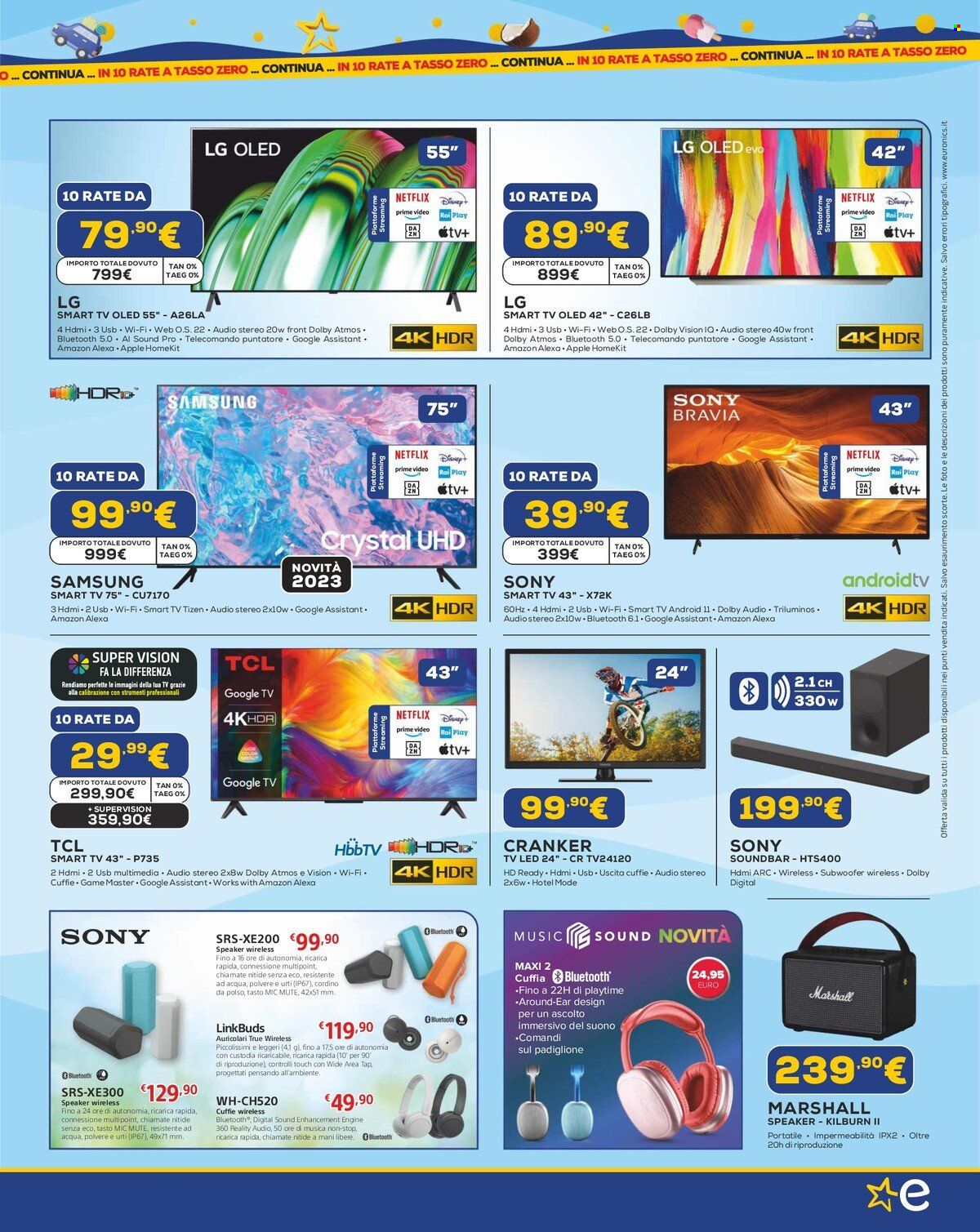 Volantino Euronics - 22/6/2023 - 5/7/2023. Pagina 9