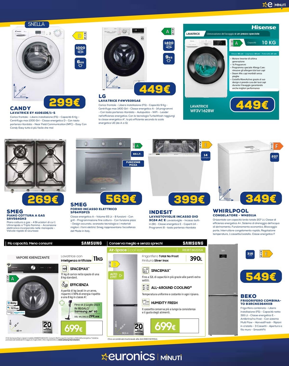 Volantino Euronics - 22/6/2023 - 6/7/2023. Pagina 7