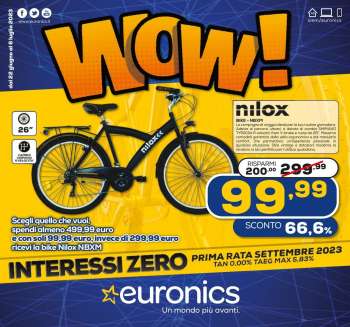 Volantino Euronics - 22/6/2023 - 6/7/2023.