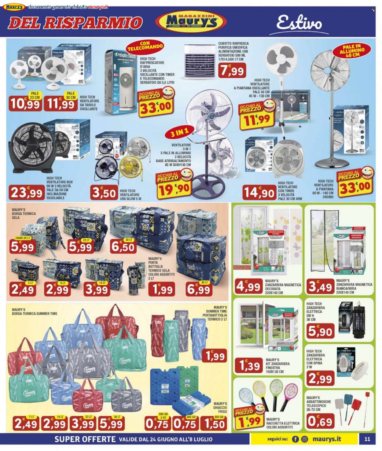 Volantino Maury's - 24/6/2023 - 8/7/2023. Pagina 11