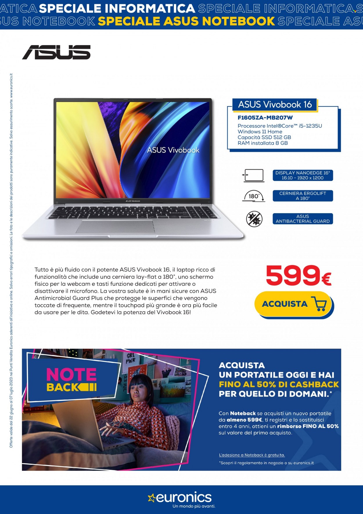 Volantino Euronics - 22/6/2023 - 7/7/2023. Pagina 2