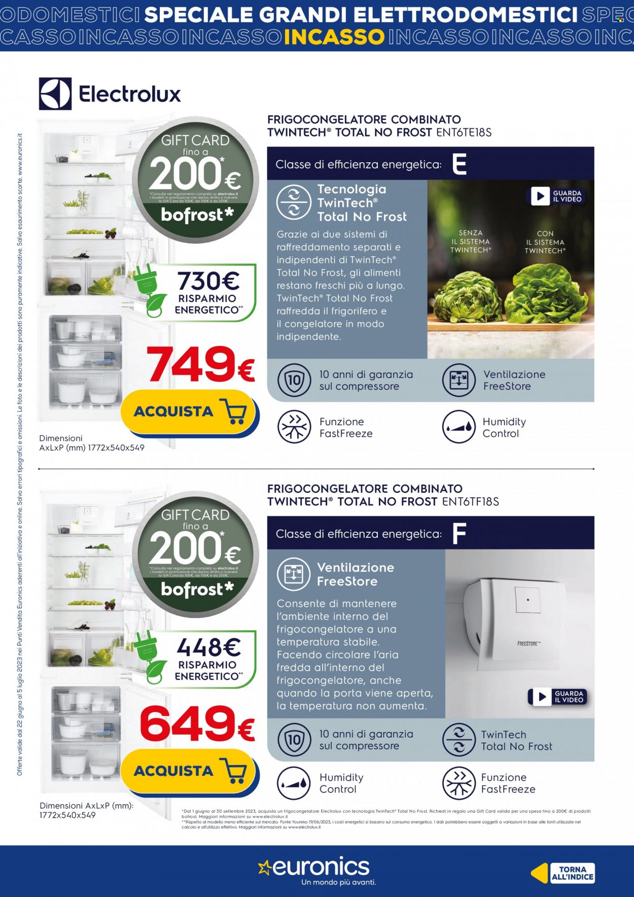 Volantino Euronics - 22/6/2023 - 7/7/2023. Pagina 8