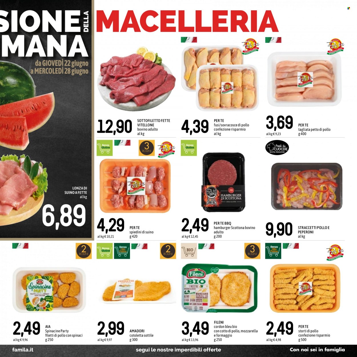 Volantino Famila - 22/6/2023 - 5/7/2023. Pagina 3
