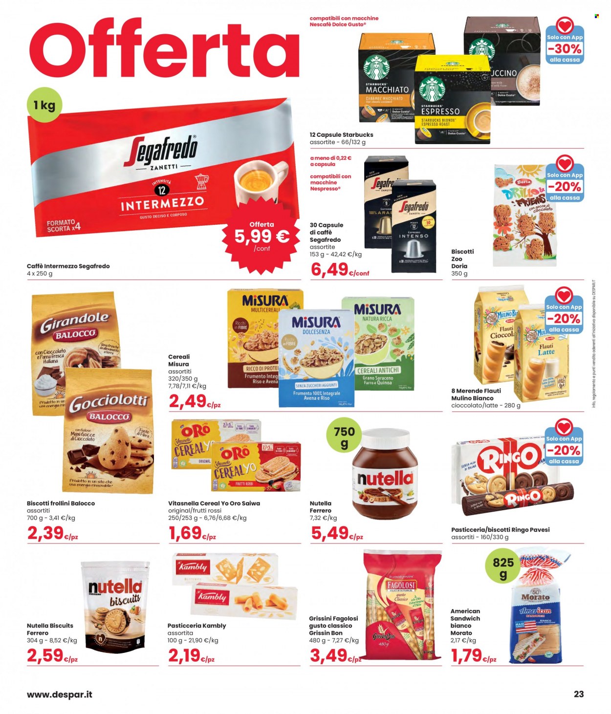 Volantino Interspar - 22/6/2023 - 5/7/2023. Pagina 23