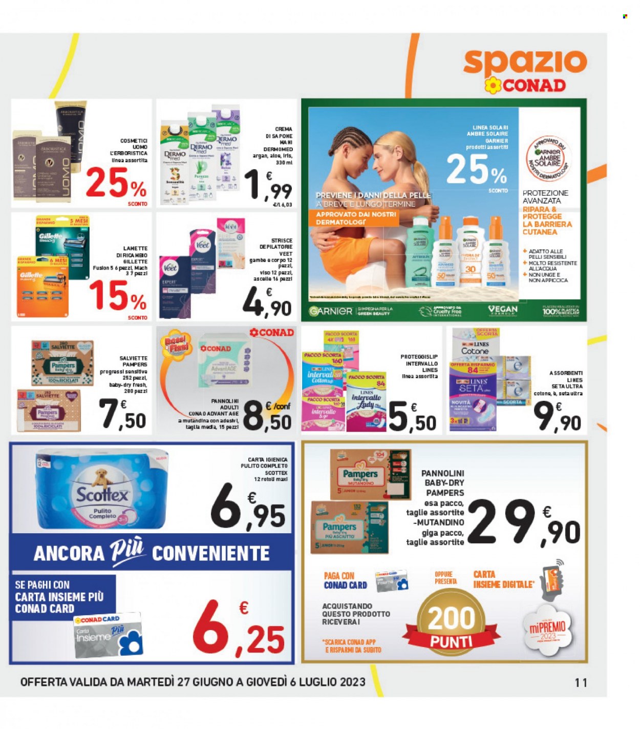 Volantino Spazio Conad - 27/6/2023 - 6/7/2023. Pagina 11