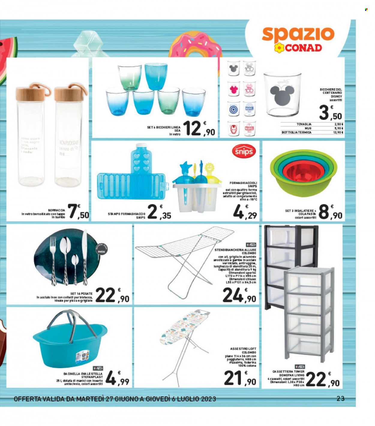 Volantino Spazio Conad - 27/6/2023 - 6/7/2023. Pagina 23