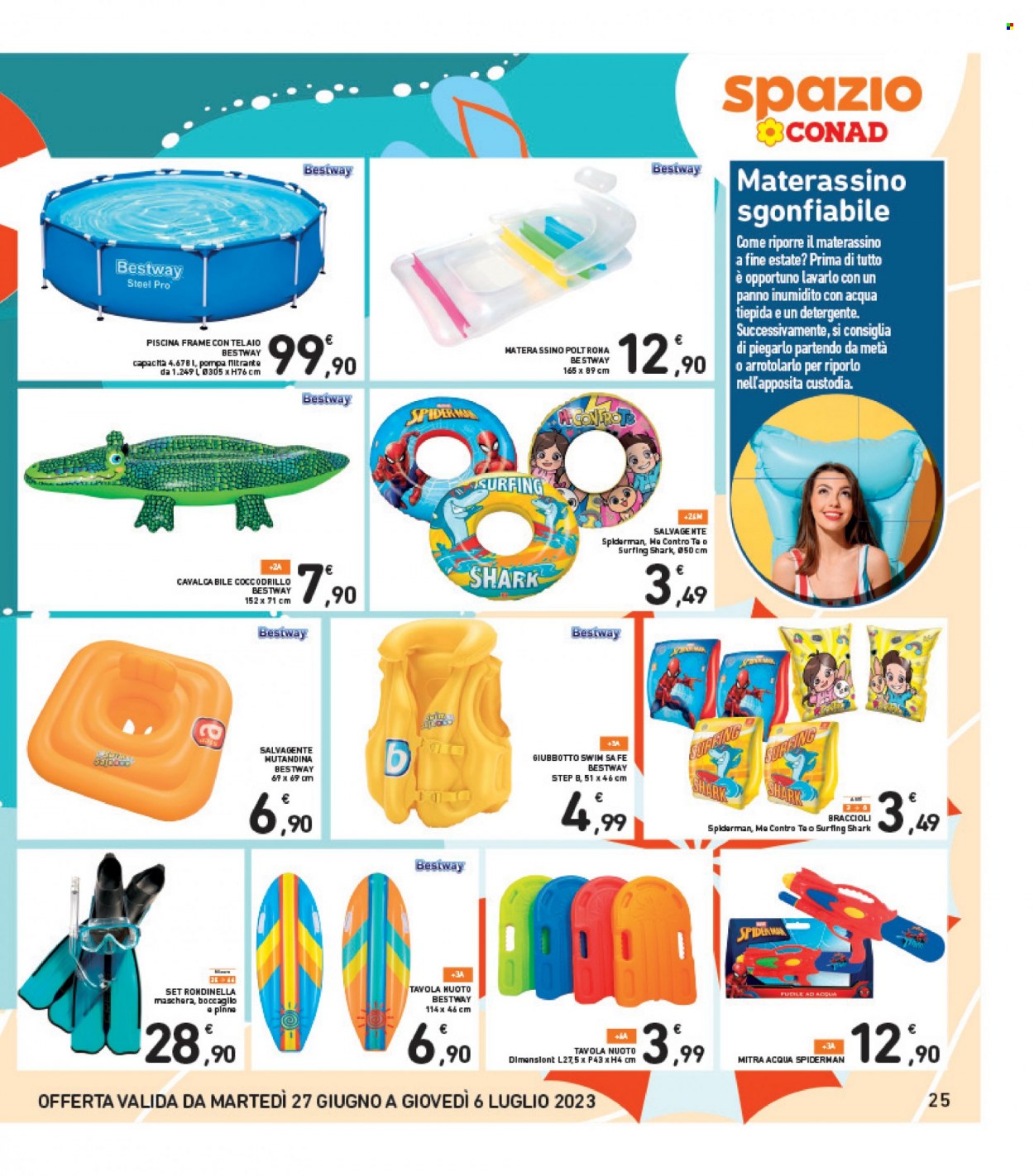 Volantino Spazio Conad - 27/6/2023 - 6/7/2023. Pagina 25