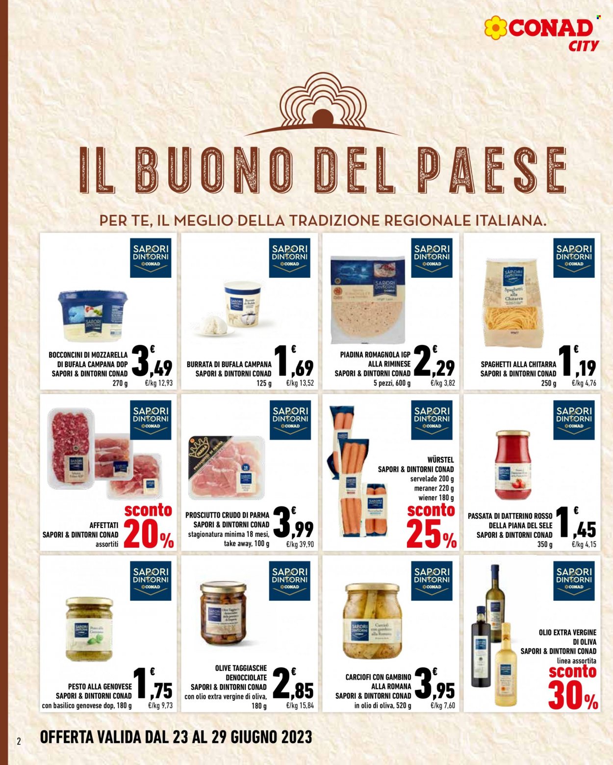 Leták Conad City - 23.6.2023 - 29.6.2023. Strana 2