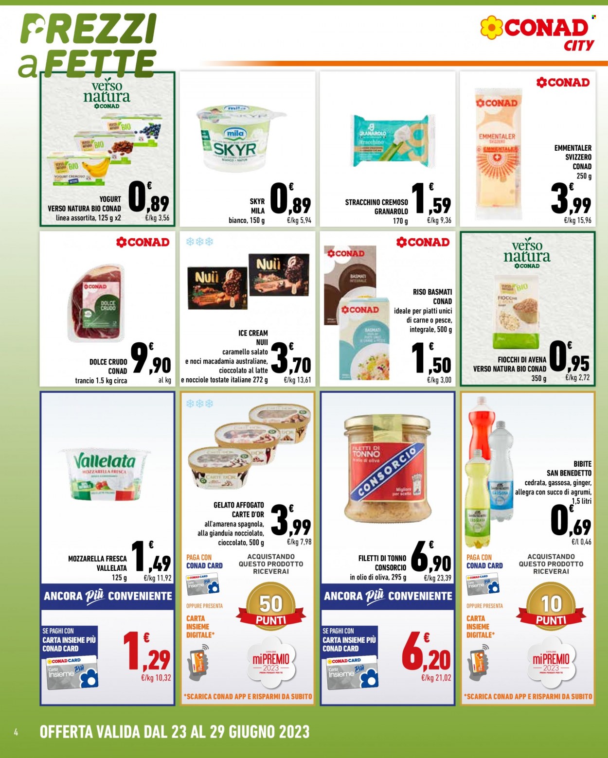 Volantino Conad City - 23/6/2023 - 29/6/2023. Pagina 4