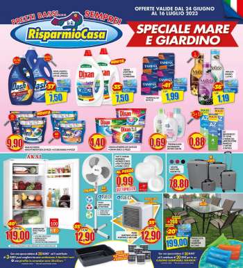 Volantino Risparmio Casa - 24/6/2023 - 16/7/2023.
