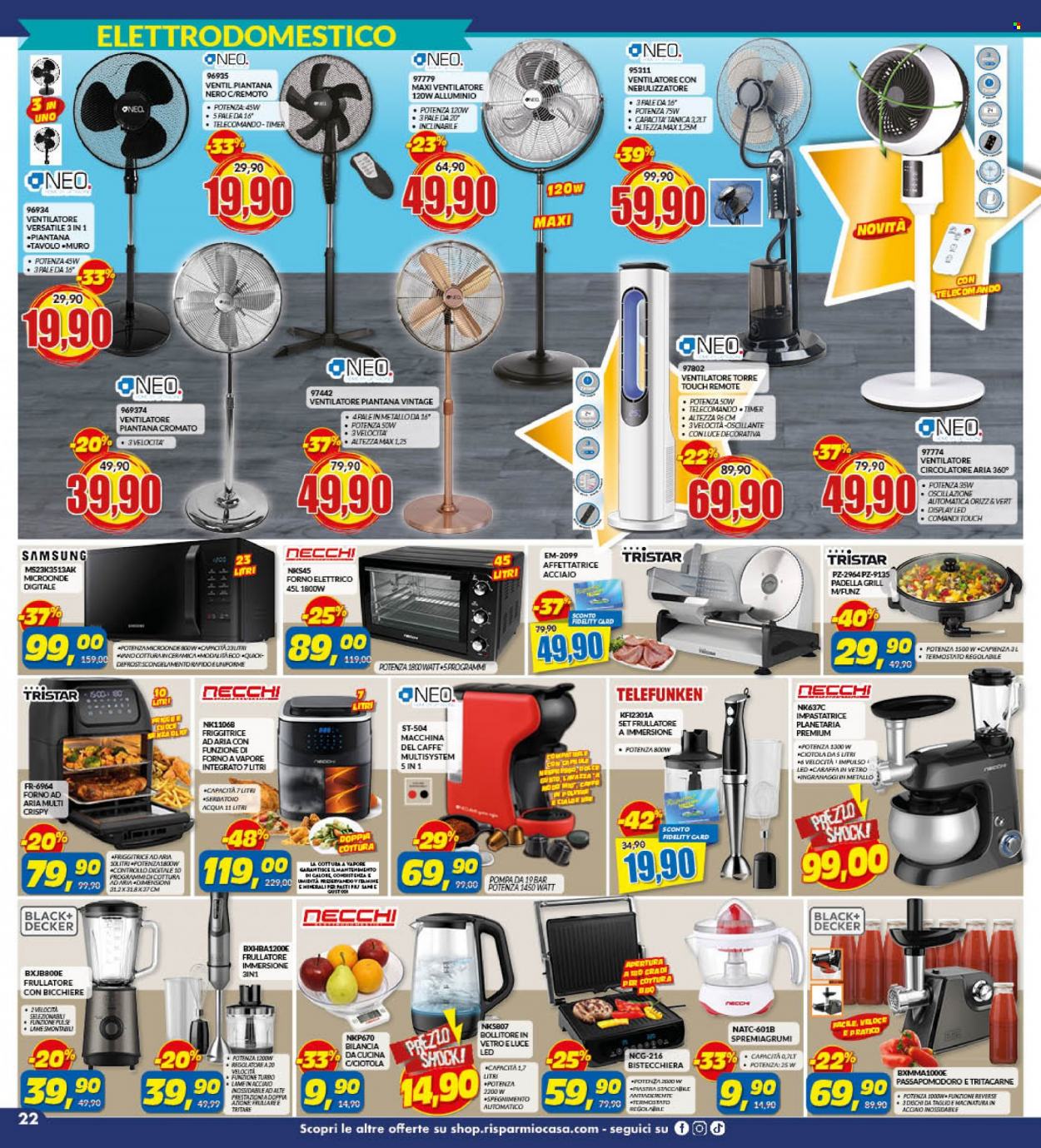 Volantino Risparmio Casa - 24/6/2023 - 16/7/2023. Pagina 22