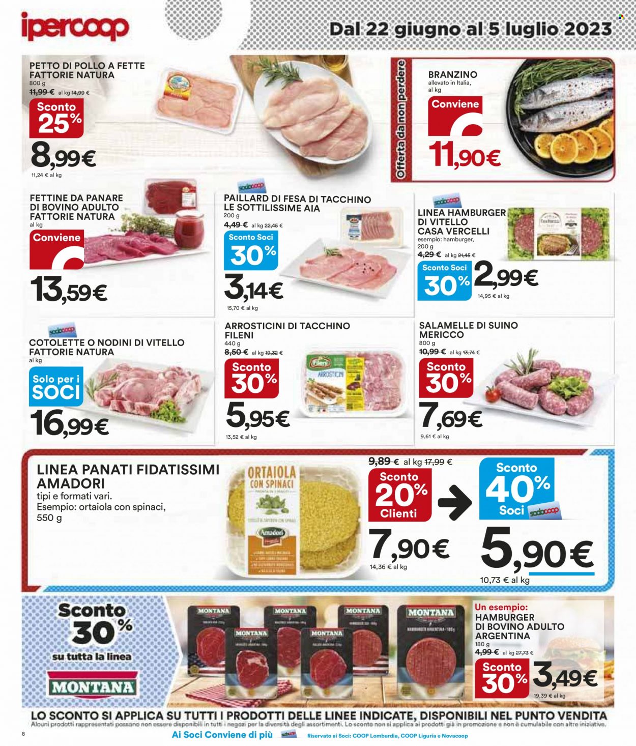 Volantino Coop - 22/6/2023 - 5/7/2023. Pagina 8