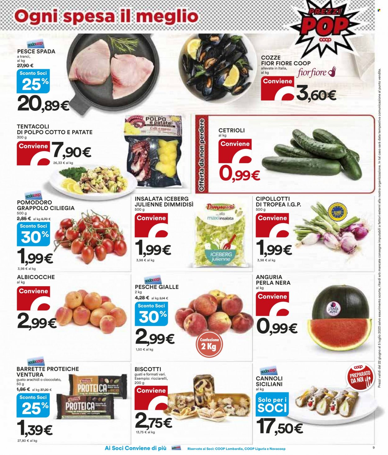 Volantino Coop - 22/6/2023 - 5/7/2023. Pagina 9