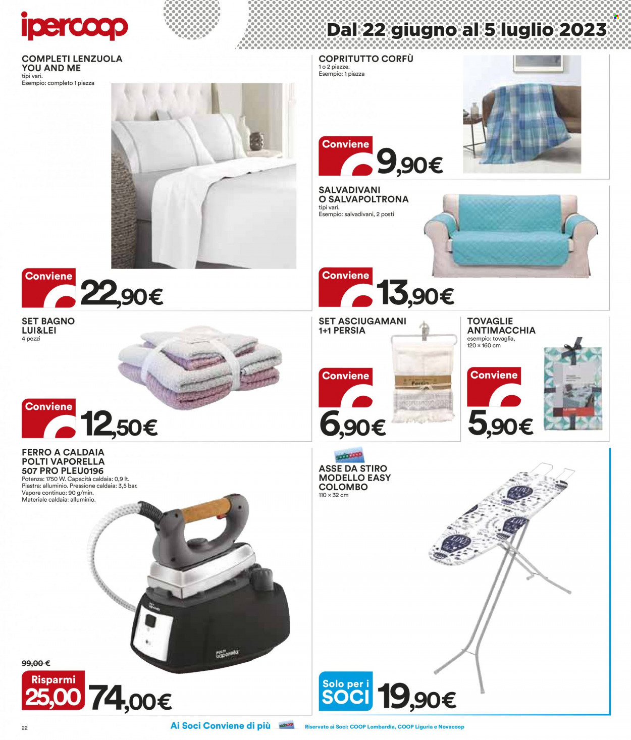Volantino Coop - 22/6/2023 - 5/7/2023. Pagina 22