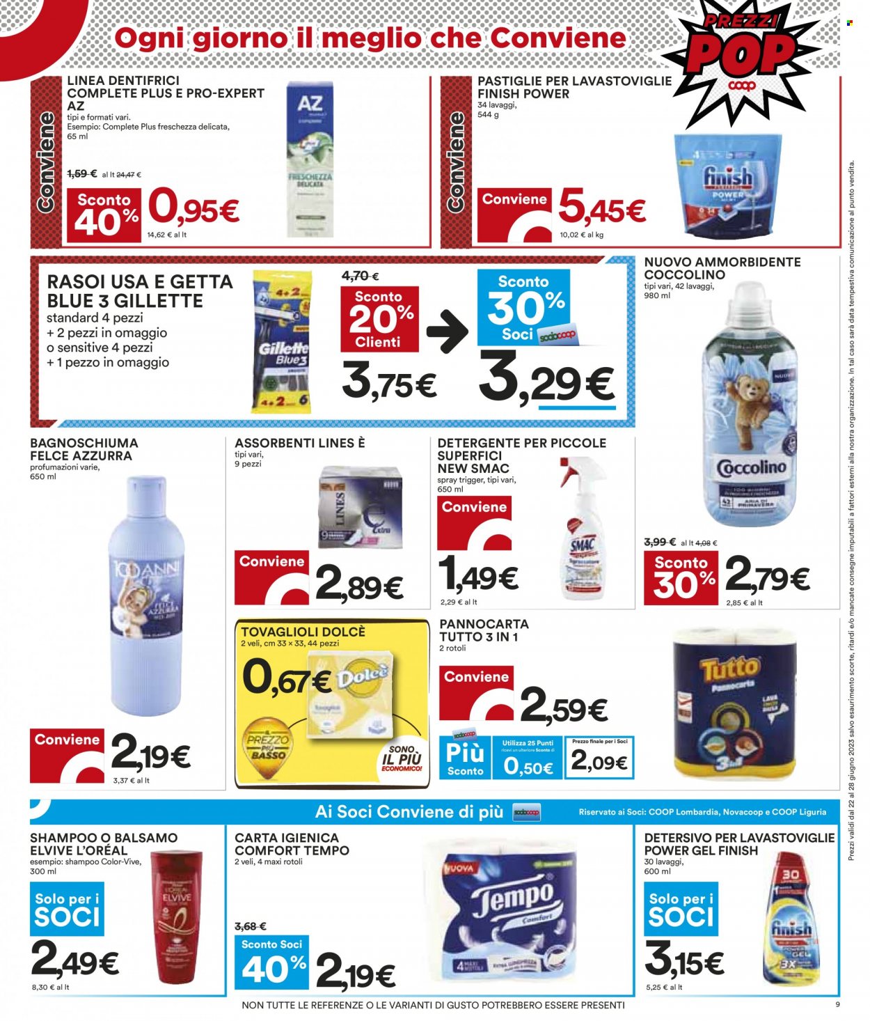 Volantino Coop - 22/6/2023 - 8/7/2023. Pagina 9