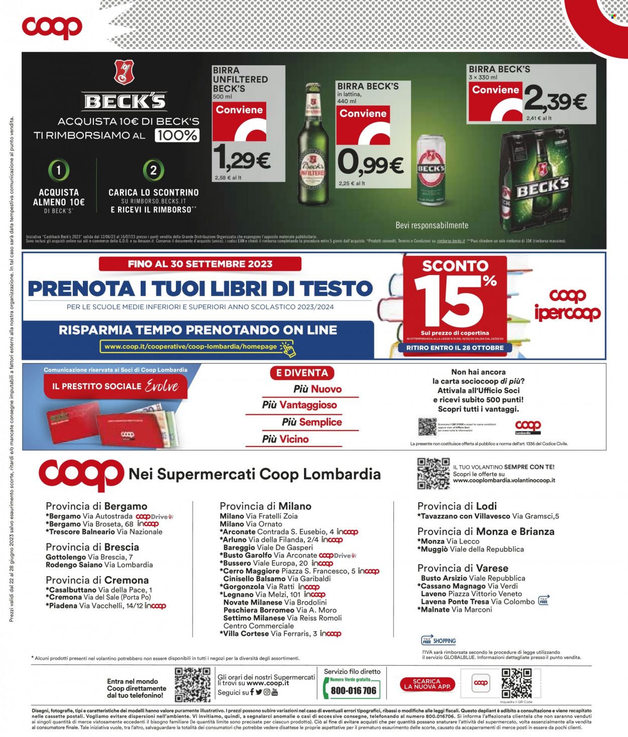 Volantino Coop - 22/6/2023 - 8/7/2023. Pagina 12