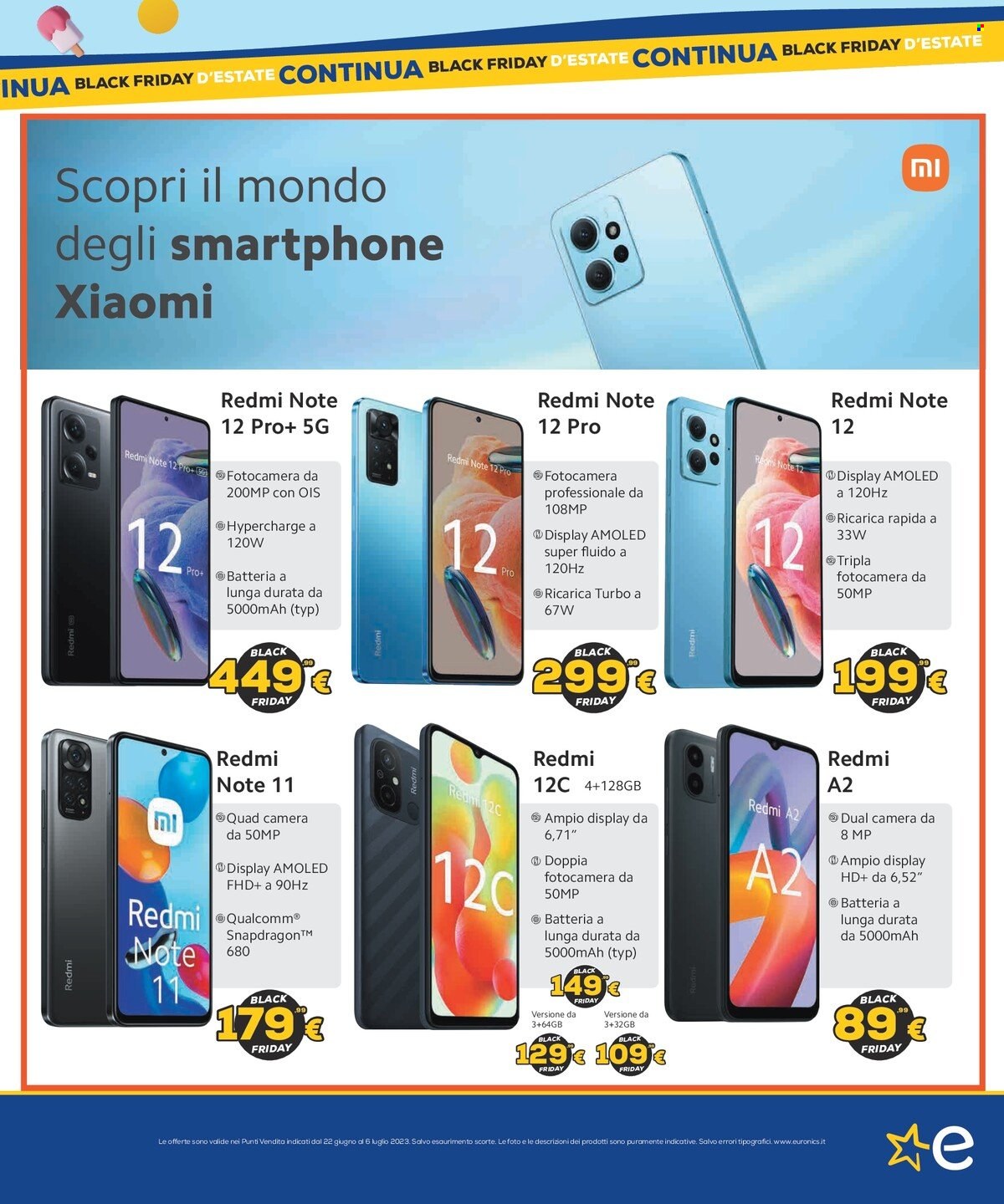 Volantino Euronics - 22/6/2023 - 6/7/2023. Pagina 13
