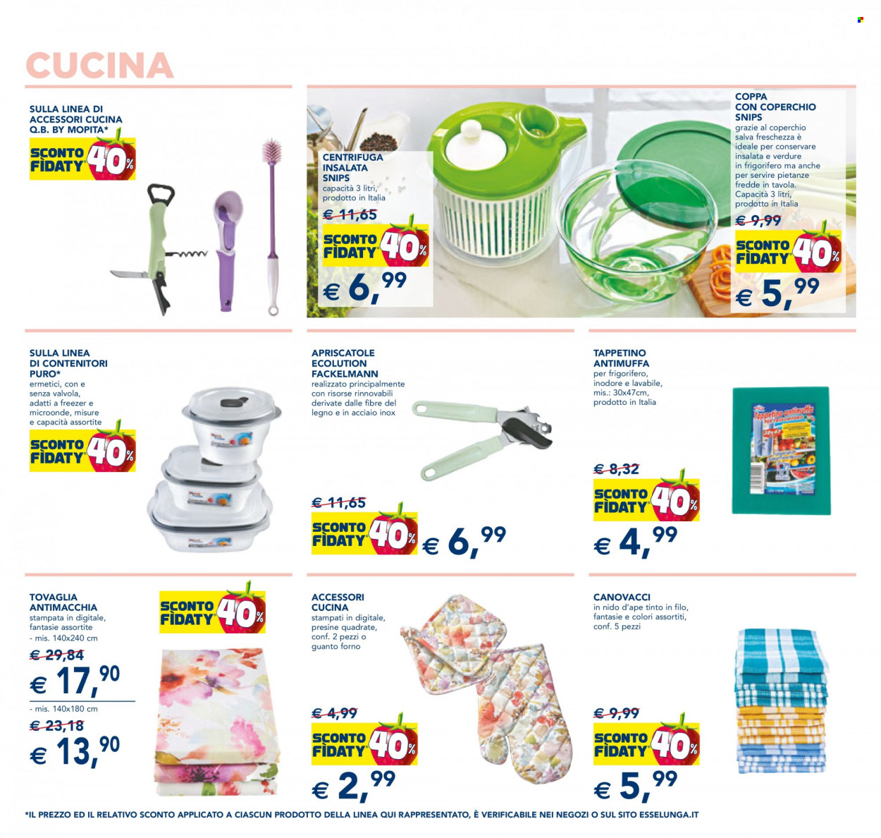 Volantino Esselunga - 22/6/2023 - 5/7/2023. Pagina 5