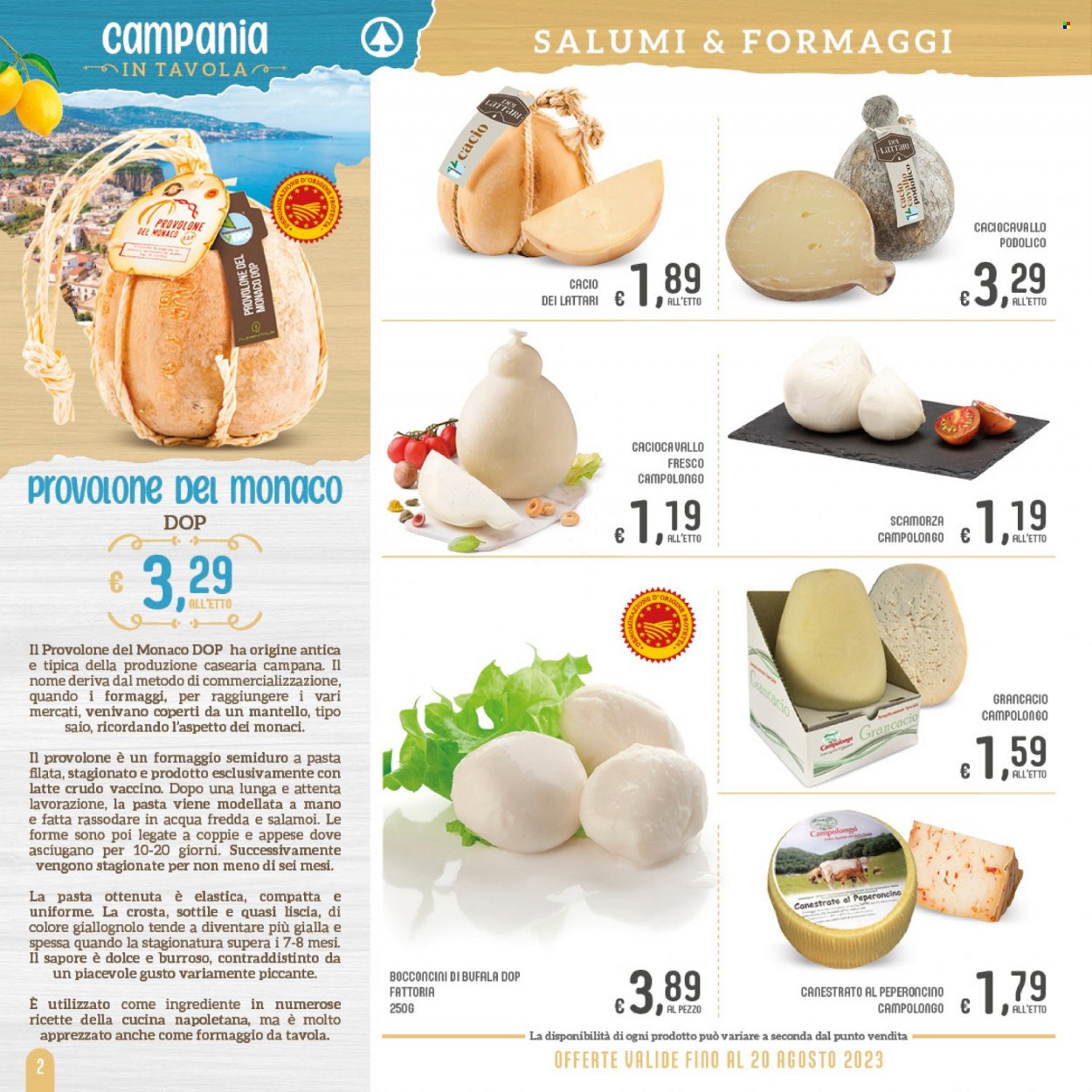 Volantino Eurospar - 21/6/2023 - 20/8/2023. Pagina 2
